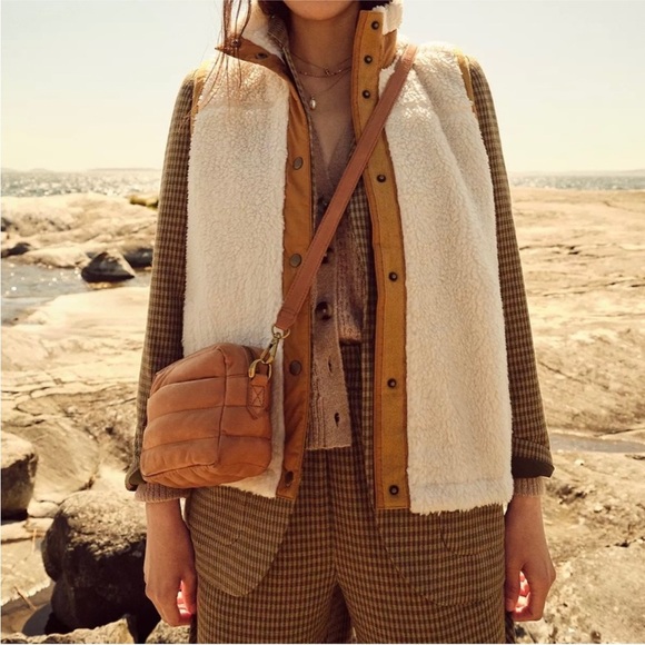 Madewell leather crossbody bag NWT